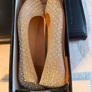 De Blossom Collection Shimmer Dress Flats